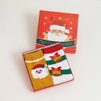 2 Pairs Bell Snowman / Free Size