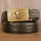 Black gold buckle / 110cm