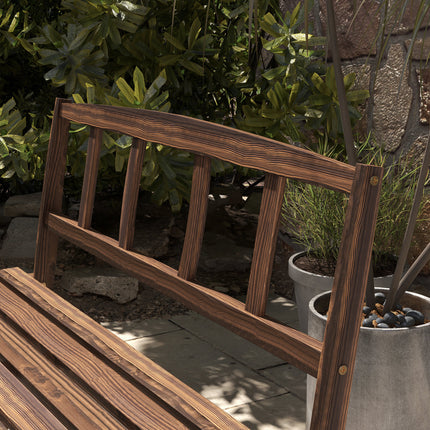 Patio Tafel en Stoele vir 4 Mense, Wa-wiel Ontwerp, Buitelug Meubelstel vir Agterplaas, Tuin, Gekoolstofde