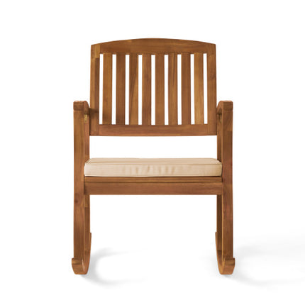 Rocking Chair With Cushion