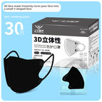 3D Black / 30 PCs In Box