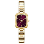 Gold Strap Dark Brown Surface