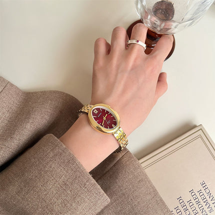 Elegante Groot Diamant Horlosie Vroue Hoëgraad Lig Luuks