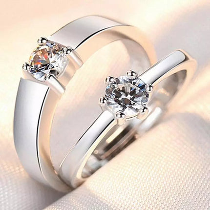 Ringe Opening Trou Simulasie Diamant Ring