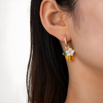 Female Fashion Sweet Bee Shaped Earrings