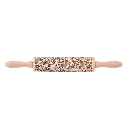 Christmas Snowflake Rolling Pin