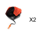 Orange 2pcs