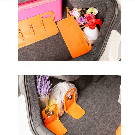 Multifunctional Car Back Auto Trunk Fixed Rack Holder Luggage Box Stand Shake-proof Organizer