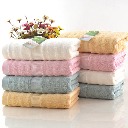 Bamboesvesel water rimpel handdoek