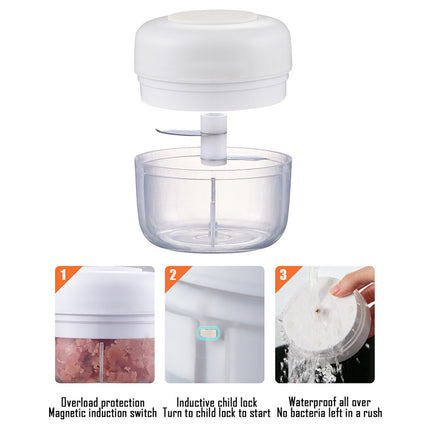 Portable Electric Garlic Cutter