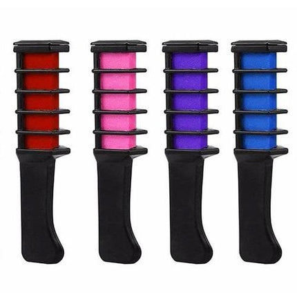 Tydelike Mini Weggooibare Kryte Haarkleur Kleur Mascara Verf Krytboks Met Borsel