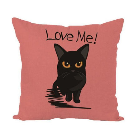ADORABLE CAT PILLOW COVERS