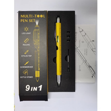 Multifunksionele Pen Met LED-lamp Skroewedraaier