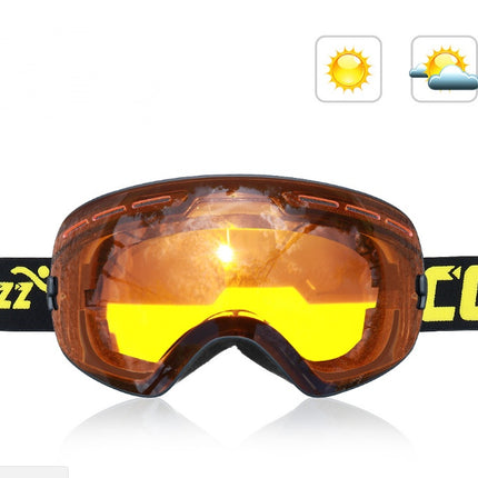 Spherical Double-layer Anti-fog Glasses