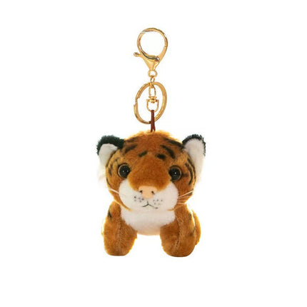 Simulasie Tier Chinese Sterreteken Tier Plush Toy Sleutelhanger