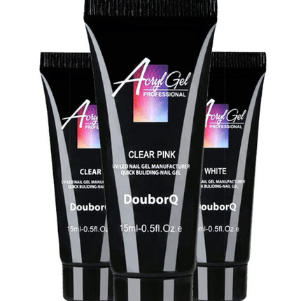 3-Kleur Poliëlgel Pak  Vormpunte