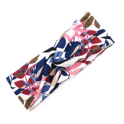 Blomme-kruishaarband