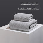 Gestreepte Reisgrys / 35x75cm