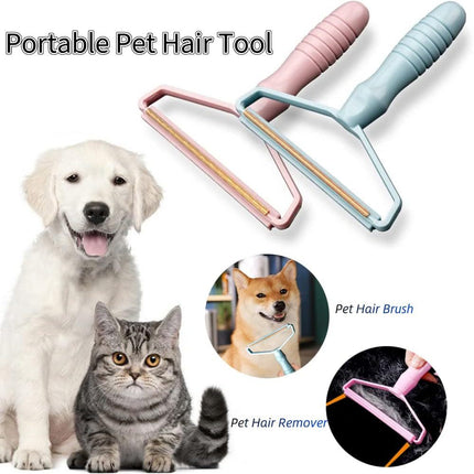 Portable Fabric Shaver Pet Hair Remover  Manual Lint Remover Dog Hair Remover Tool Removing  Dust From Clothing Carpet Furniture Blankets