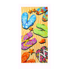 Color shoes / 150×70cm