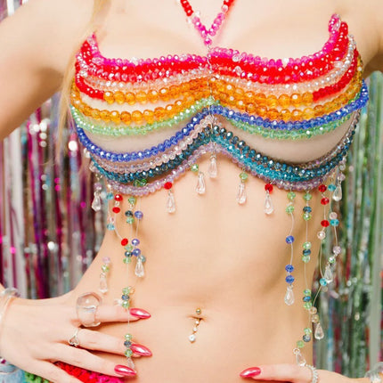 Women's Fashion Halter Top Vest Body Chains