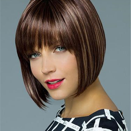 European and American ladies short wigs