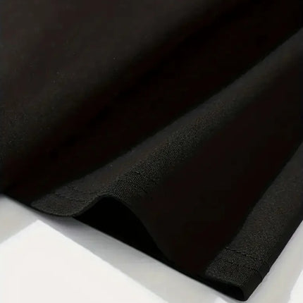 Men's Printed T-shirt, Energetic Short Sleeved Round Neck T-shirt, Summer Outdoor Men's Clothing