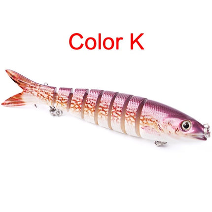 Pike Fishing Lures Artificial Multi Jointed Sections Hard Bait Trolling Pike Carp Fishing Tools