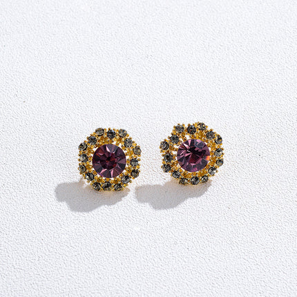 Earrings Frosted Shell Beads Solid Color