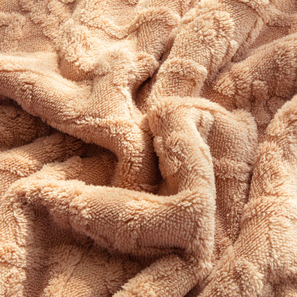 Verdikke Herfs- en Winterlugversorgingkombers Soliede Kleur Slaapkombers