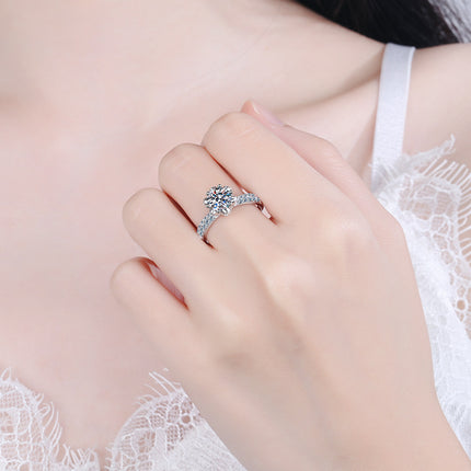Vroue Mode Sterling Silwer Ring
