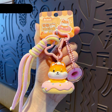 Oulike Troeteldier Shiba Inu Bakreeks Sleutelhouer