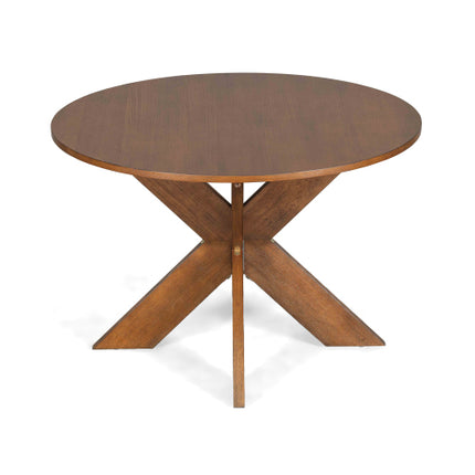 Ronde Eetkamertafel Moderne Plaasstyl Kombuistafel, Kersetrouthout