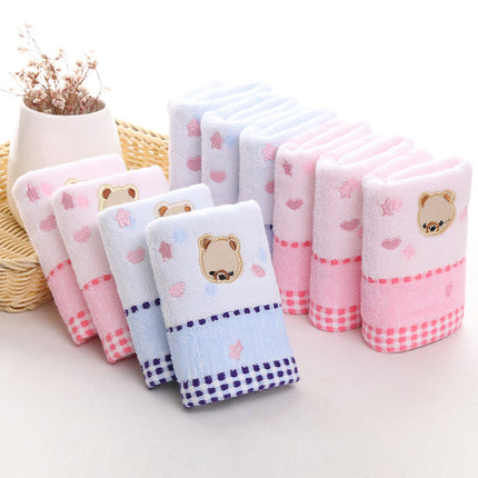 Kinderkatoen-spotprent-handdoek