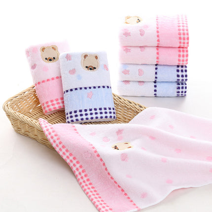 Kinderkatoen-spotprent-handdoek
