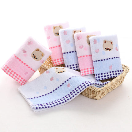 Kinderkatoen-spotprent-handdoek