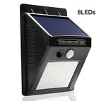 8LED / Black / 2pcs