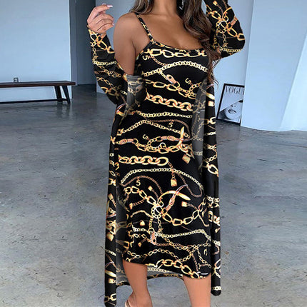Two-piece chain printing