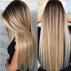 Gradient wig