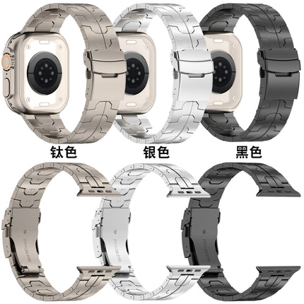 Effekleur Titaanallooi Hoë-end Metaal Armband