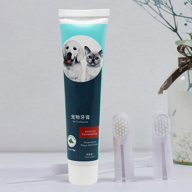 Cat milk fragrance liquid toothpaste toothbrush set can be swallowed