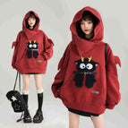 Red sweatshirt / L