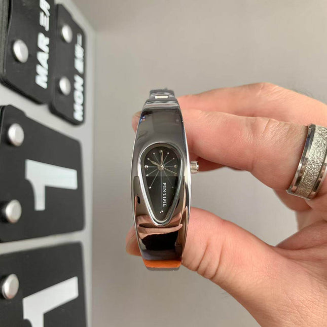 Retro Niche-design Irregular-shaped Fashionable Waterdrop Watch