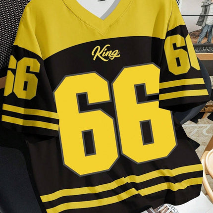 Round Neck Machine Washable Men's Chicago No 23 3D Printed T-shirt