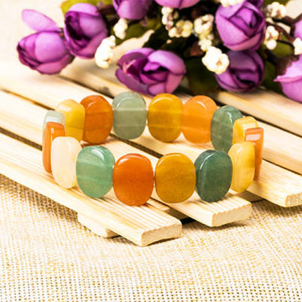 Natuurlike kristalarmband