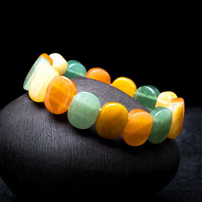 Natuurlike kristalarmband