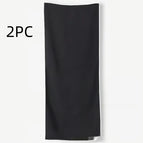 Black And Gray 2PC / 76x190cm