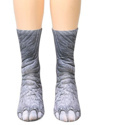 3D Animal Paw Socks Cute Cat Claws Socks Unisex Long Socks