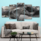 Oil Painting Canvas Drawing / L