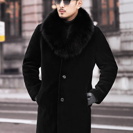 Men's fur coat